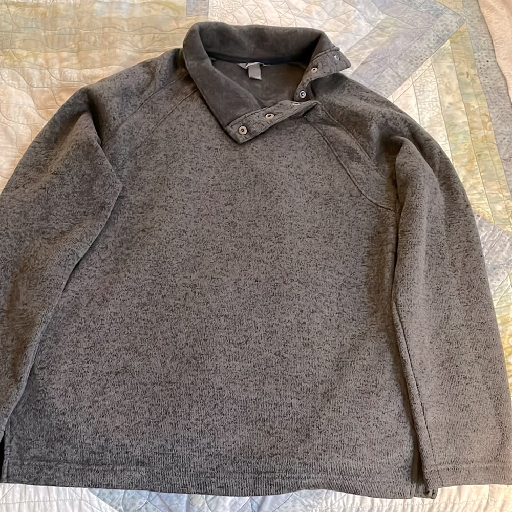 Charcoal comfy pullover women’s large